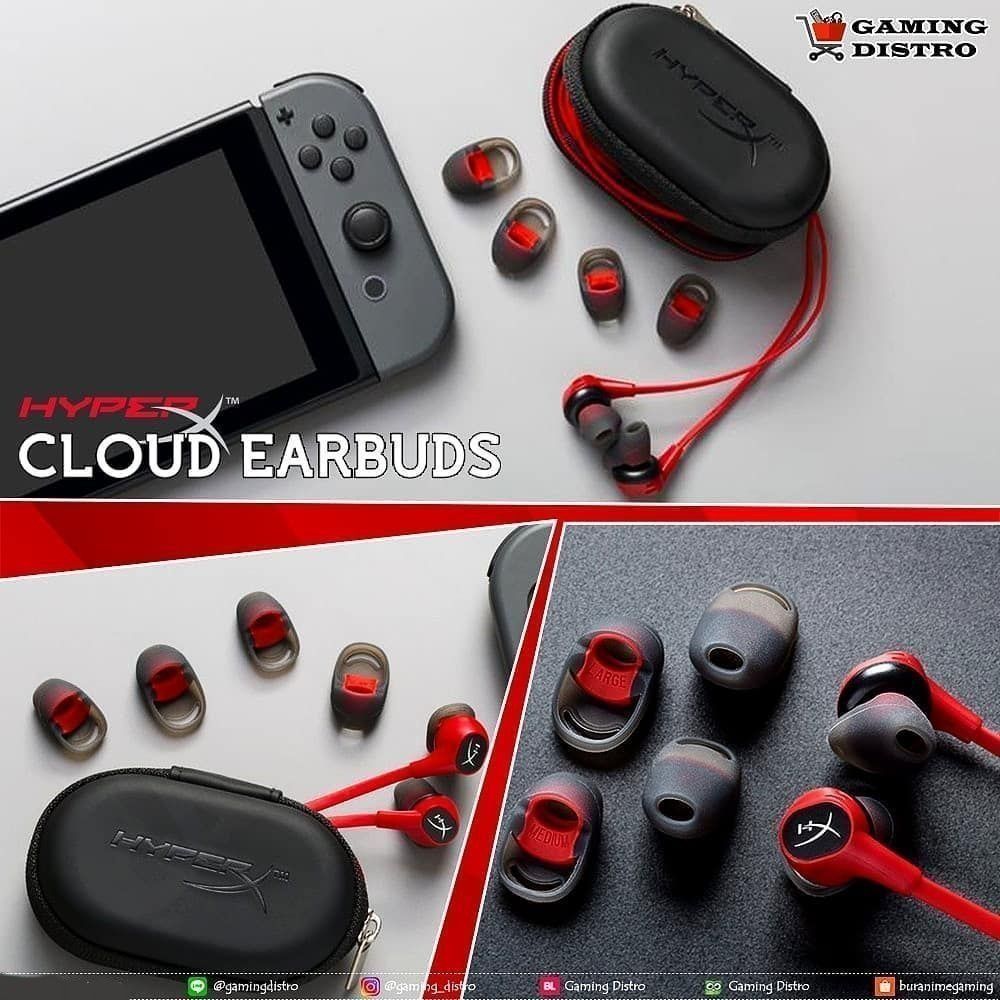 СКИДКА! Hyperx Cloud Earbuds Игровые Проводные Наушники/Гарнитура