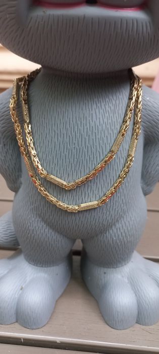 Set lant si bratara aur 14k Model Nou