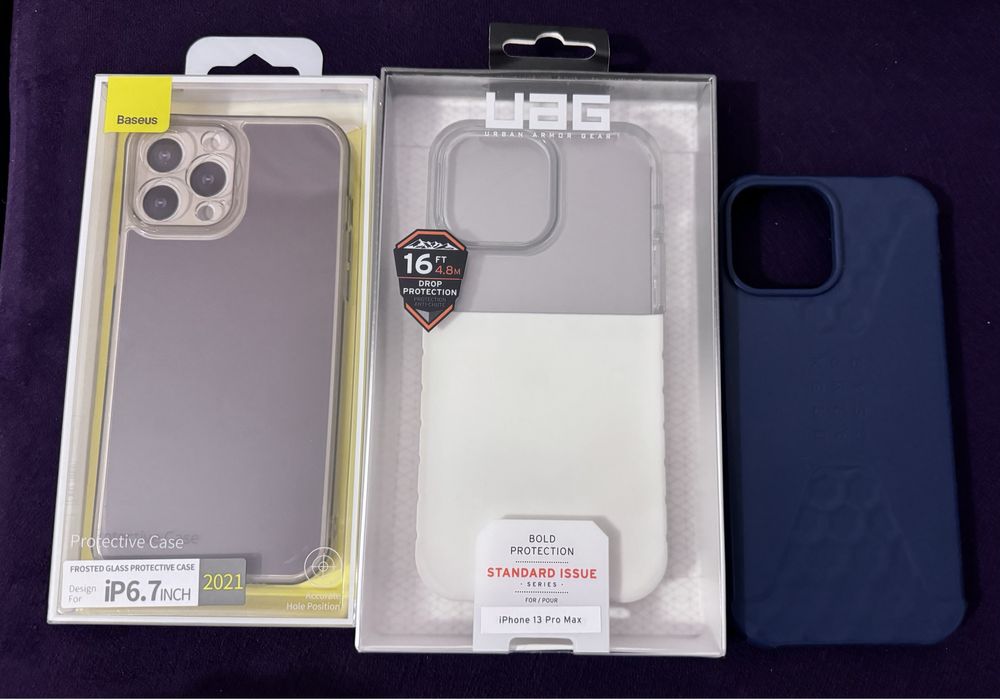 Set Husa Carcasa originala Apple iPhone 13 prox Max Uag