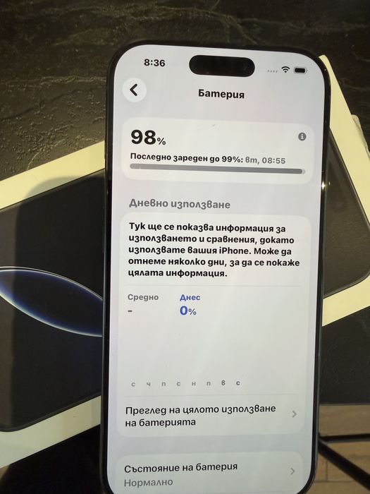 IPhone 16 Pro 256GB Black гаранция