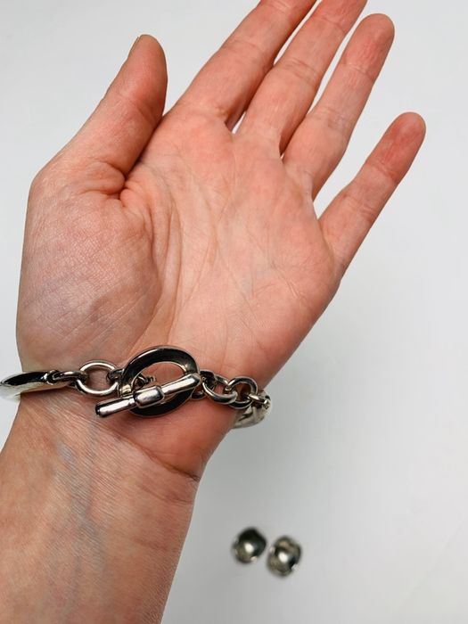 Set bratara si cercei, otel inoxidabil