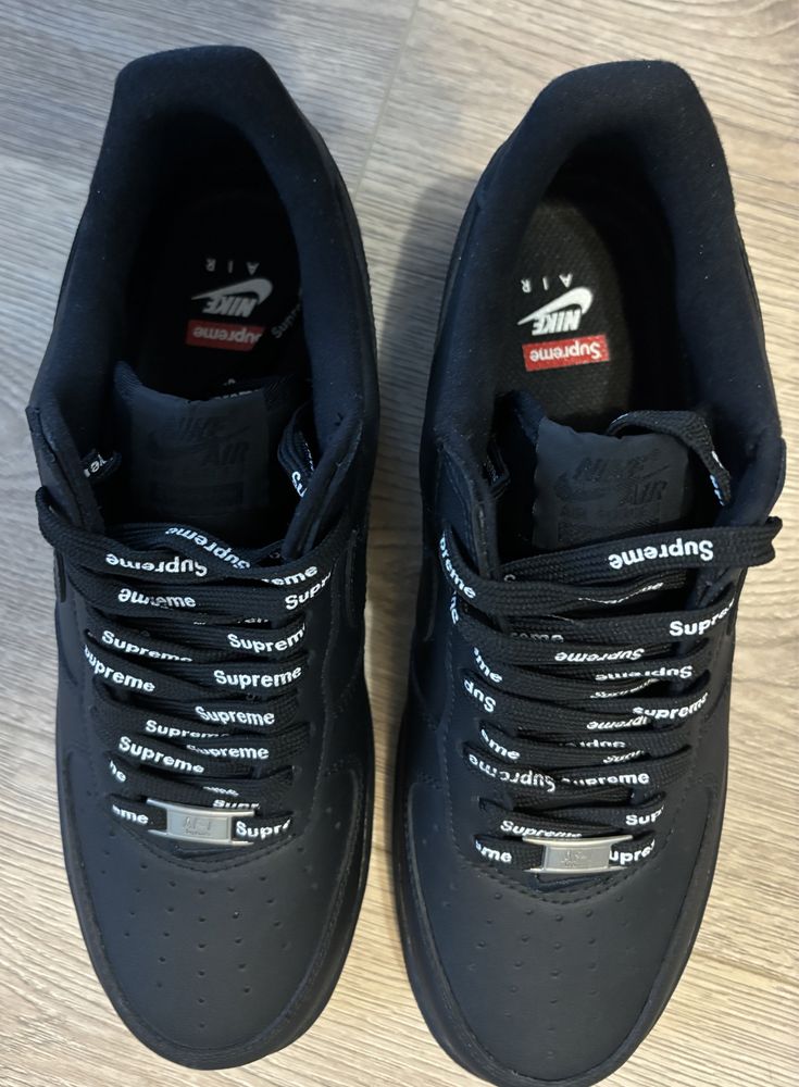 Air Force 1 Supreme Black