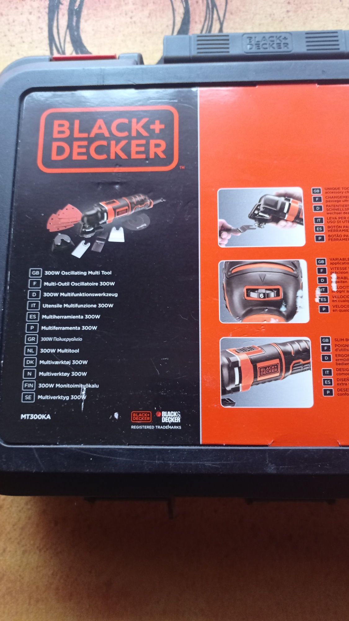 Aparat multefuncti Bleck+Decker 300w nou