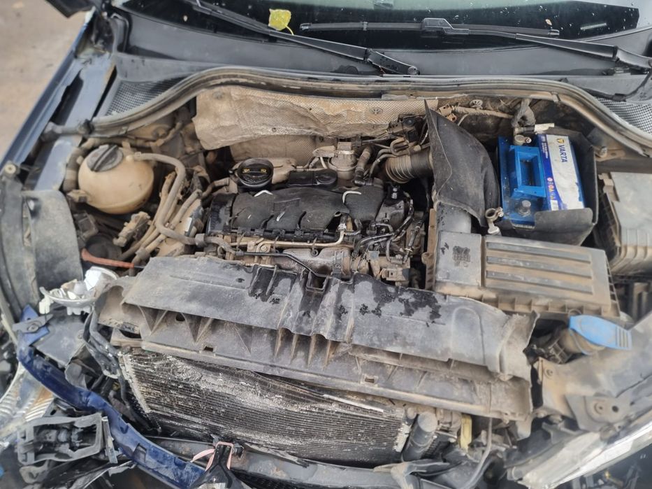 Fuzeta stânga față 2.0 tdi CBAB Volkswagen VW Tiguan 1 5N [2007 -
