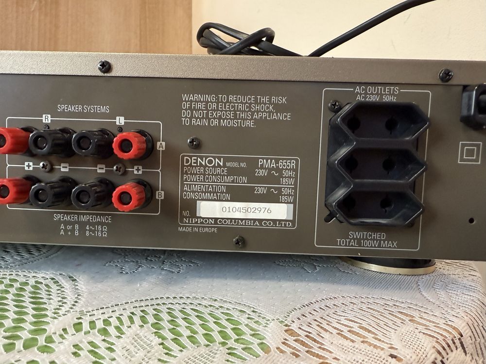 Denon PMA-655r съерео усилвател