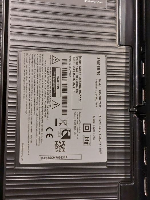 Tv smart UHD Samsung