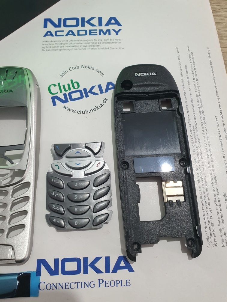 Carcasa Nokia 6310i/6310 Silver Nouă Originala!