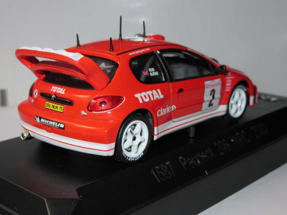 Macheta Peugeot 206 WRC Solido 1:43