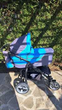 Бебешка количка Adbor Zipp 2в1 + подарък кошница/стол за кола