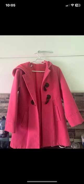 Palton fetiță cu glugă 12 ani