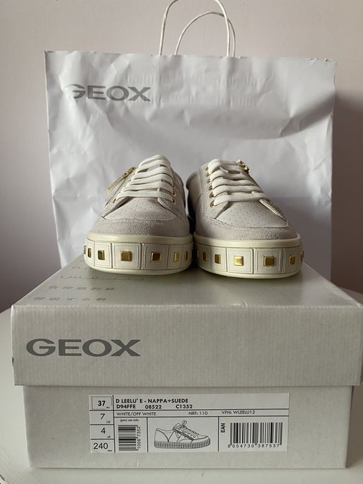 Дамски спортни обувки / кецове Geox кожени - 37 номер - НОВИ
