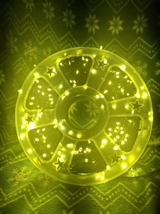 Instalatie Craciun 100 m alb sau multicolor