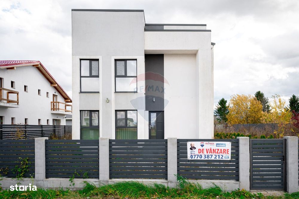Casă nouă în Stupini: 4 camere, 3 băi și teren generos de 600 mp