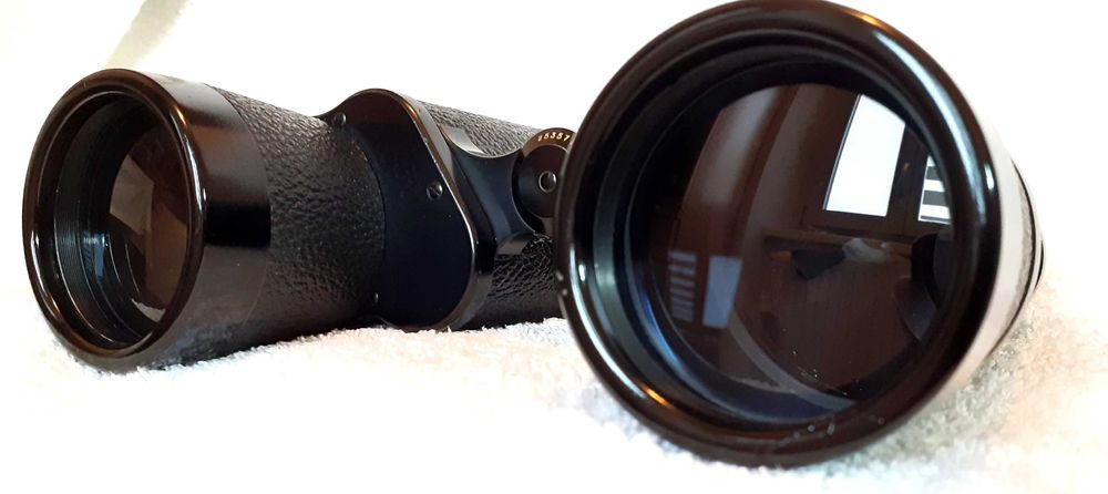Binoclu CarlZeiss Jena 10x50 Q1 Dekaris Dienstglas  NVA