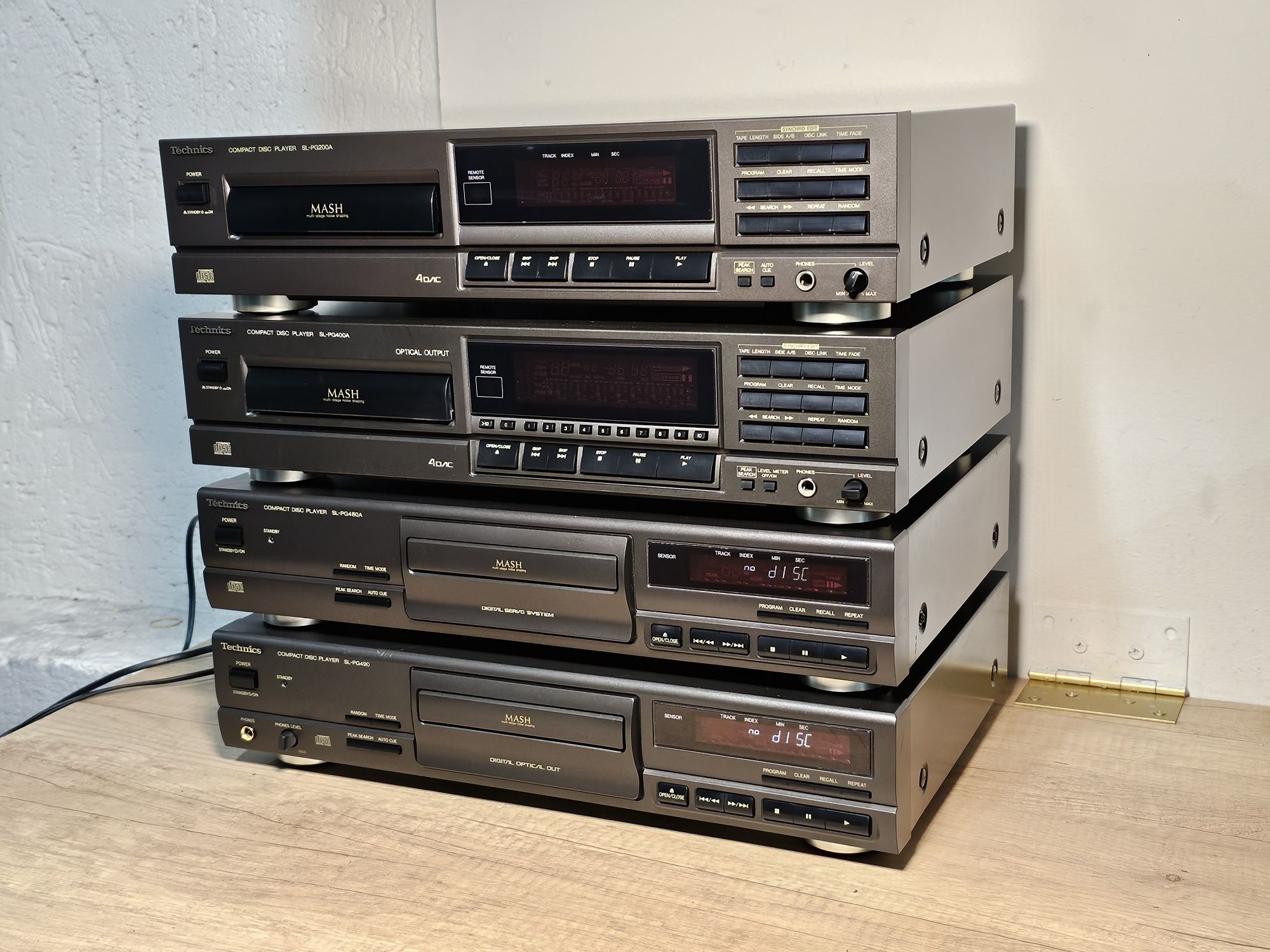 cd player TECHNICS, SL-pg200a, SL-PG490, sSL-PG480a