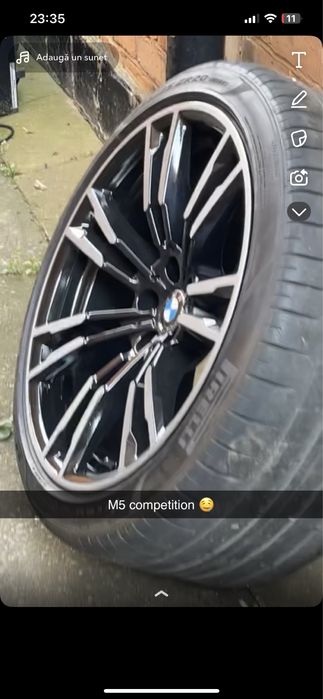 Vand Jante bmw M5 competition 20” OEM
