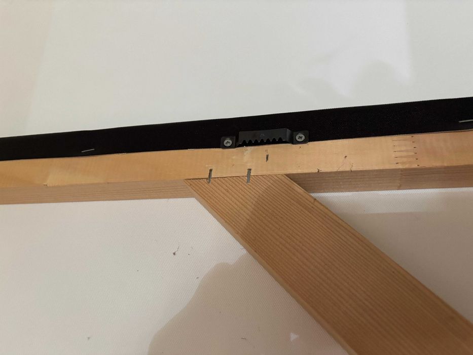 Imagine gen tablou cu zebra pe panza la dimensiune mare.