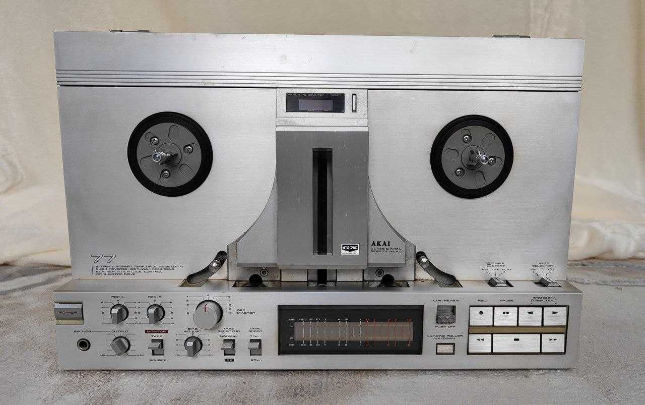 Катушечный магнитофон Akai gx 77
