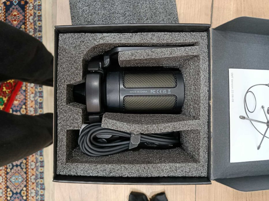 Микрофон Fifine A6V AmpliGame — идеален для стримов игр и записи звука