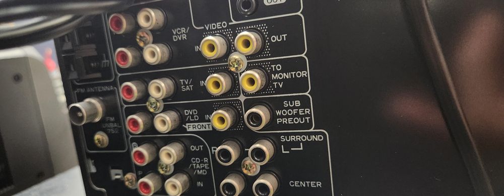 Receiver Pioneer + Cd-player Pioneer cu telecomandă