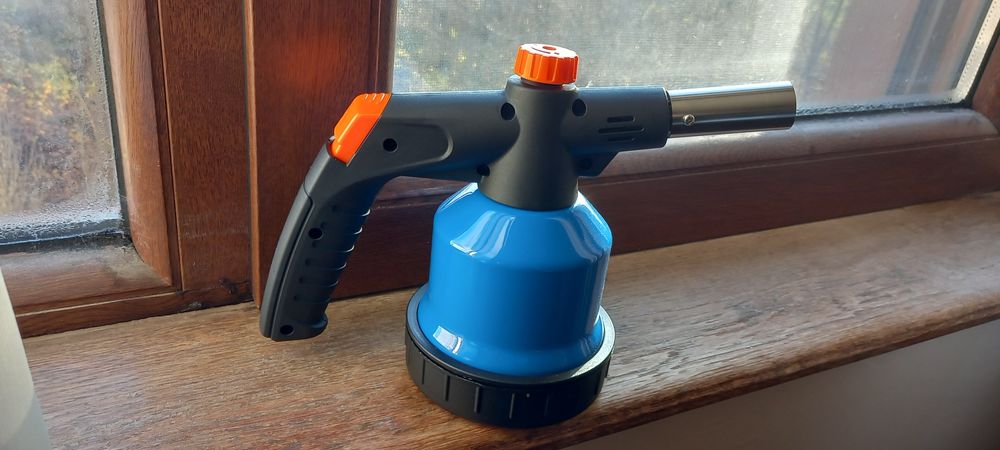 Lampa de lipit cu gaz rk5004e. Aprindere piezo. Fara rezerva. Nou!