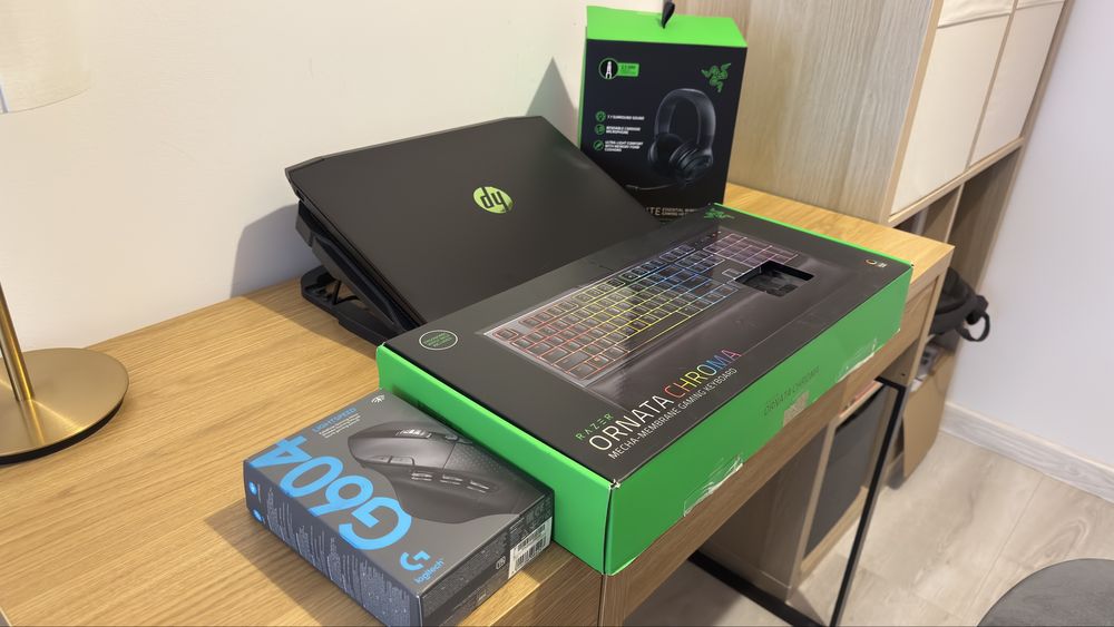 Laptop Gaming HP Pavilion RTX 3050 Ti - RYZEN 7 - 32 RAM - 1.5 TB SSD