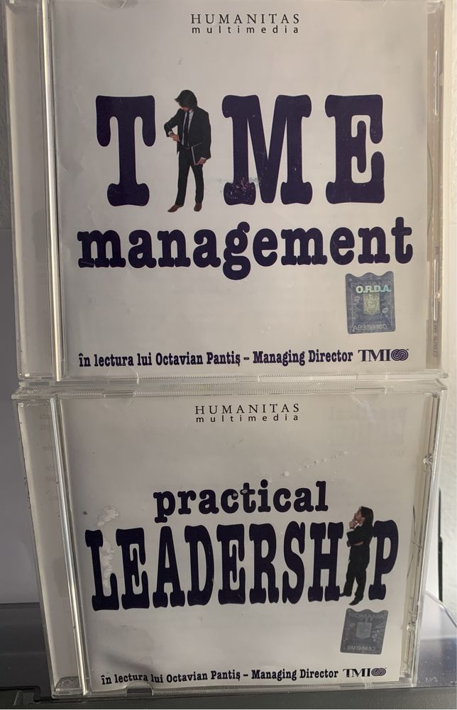 Set 2 CD Practical Leadership Time Management Colectia Octavian Pantis