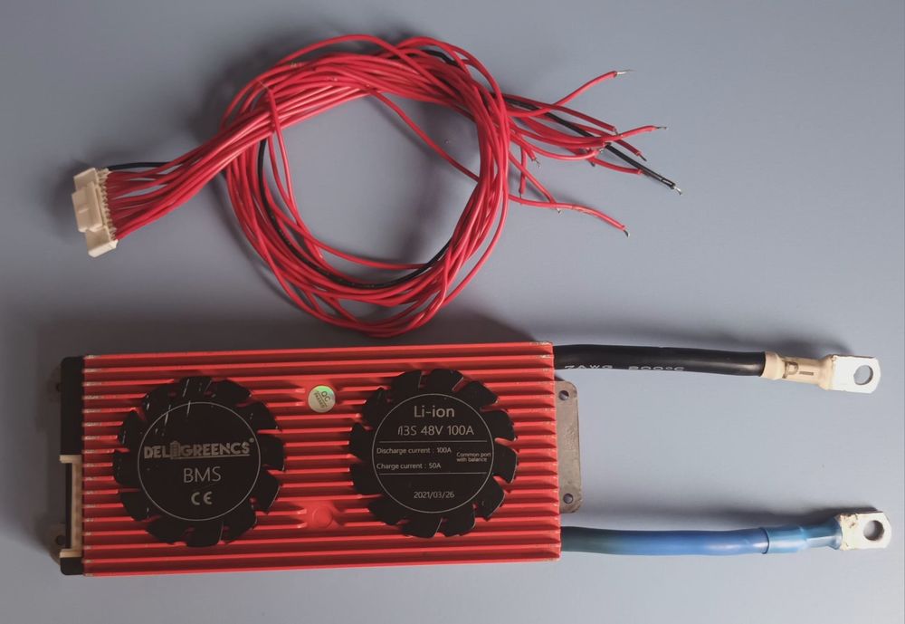 BMS Li-ion 13S 48v 100A
