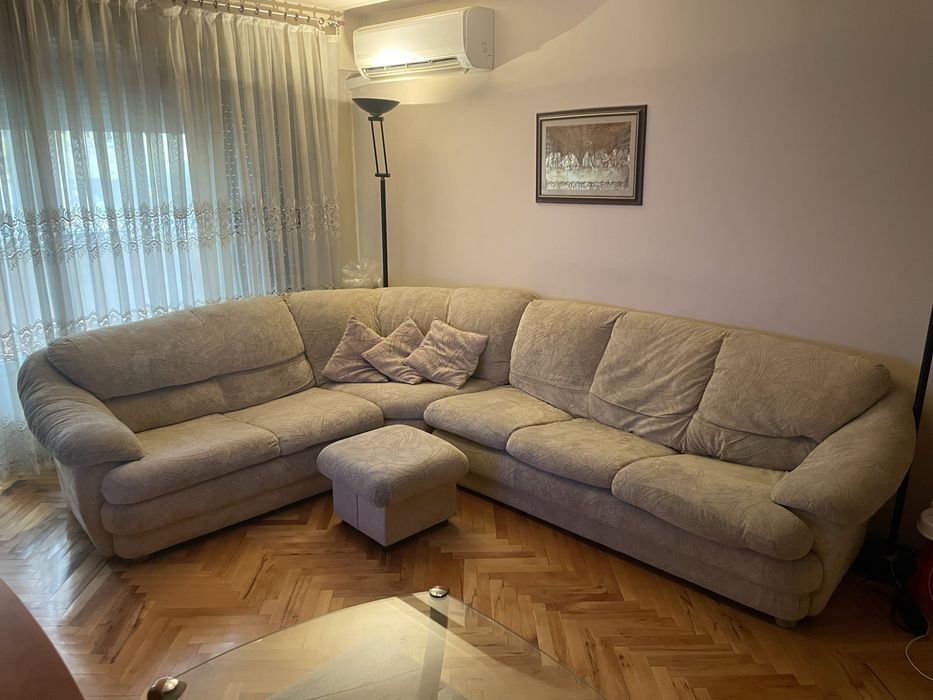 Ъглов диван-ляв добро състояние