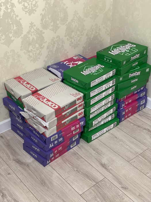 Белая бумага а4