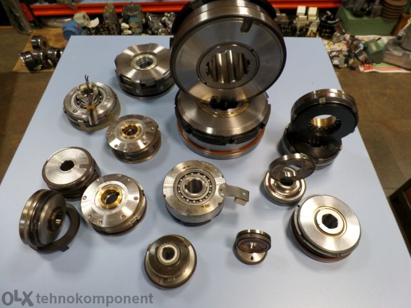 електромагнитни съединители и спирачки