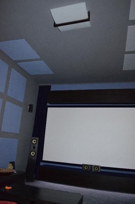 Vopsea ecran proiectie home cinema ALR Black Widow - Grey reflectiv