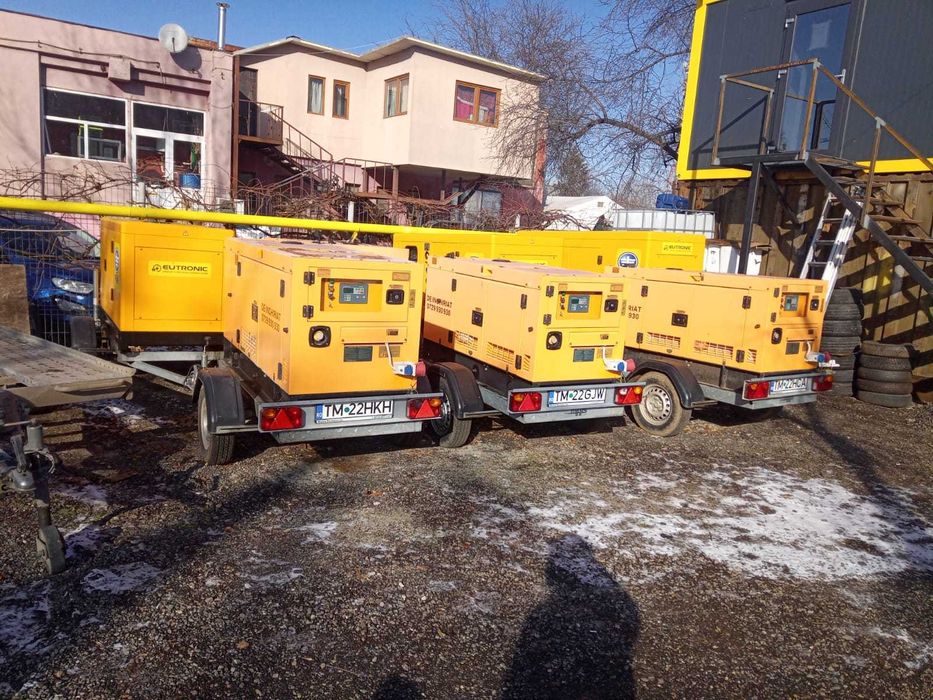 Inchiriere generator 220v/380V DIESEL 16kw,25kva-NOU