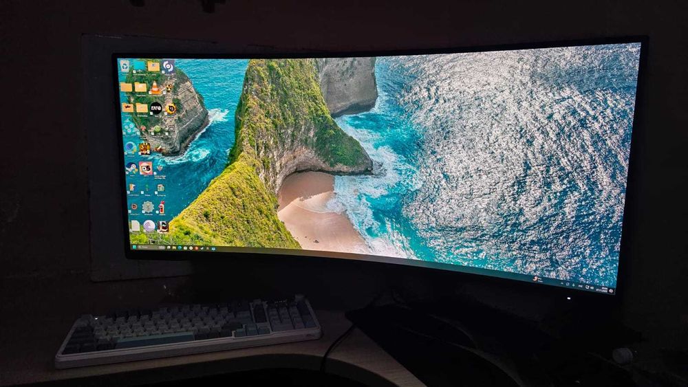 Мощный игровой ПК, монитор 34" периферия, RTX 4070 super, DDR5 32ГБ