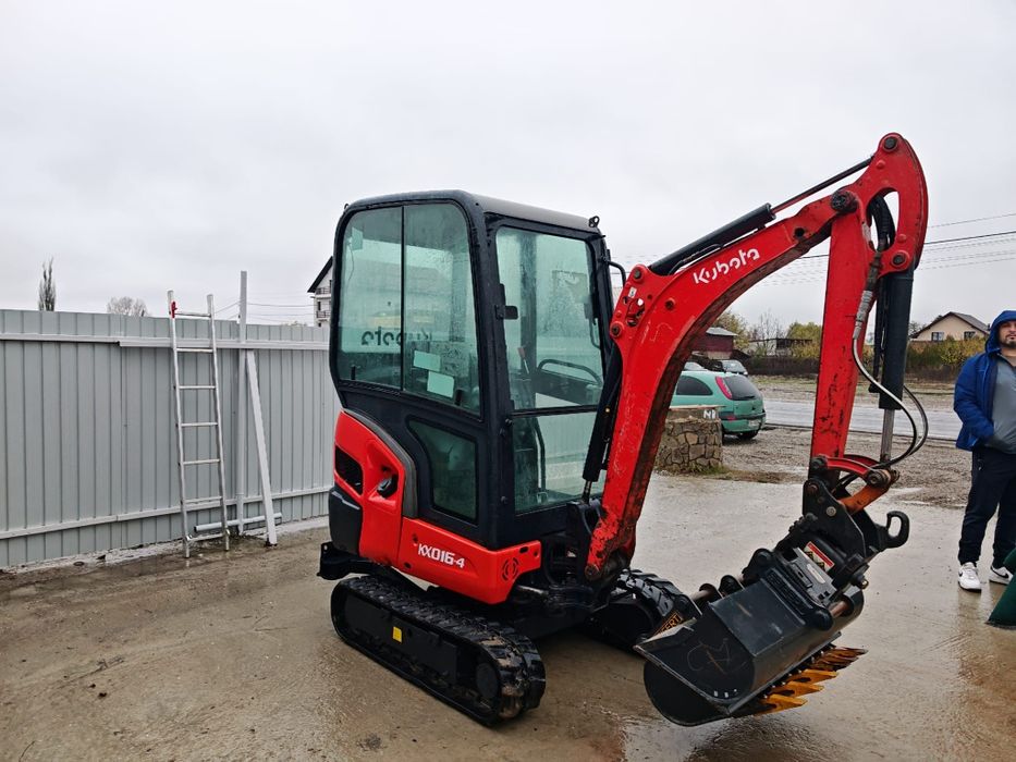 Miniexcavator  kubota kx016-4 an 2021 940 ore
