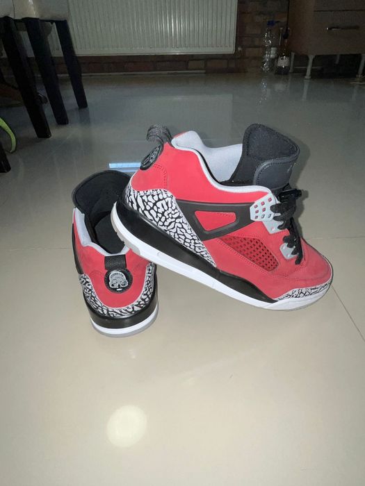 Jordan Spizike Low Red Marimea 45 NEGOCIABIL
