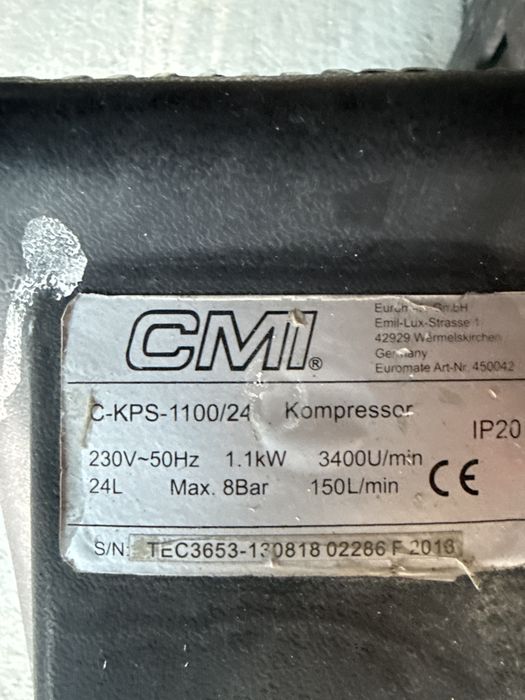 Компресор за въздух CMI 24 литра