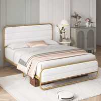 Двуспальная кровать Металлическая кровать