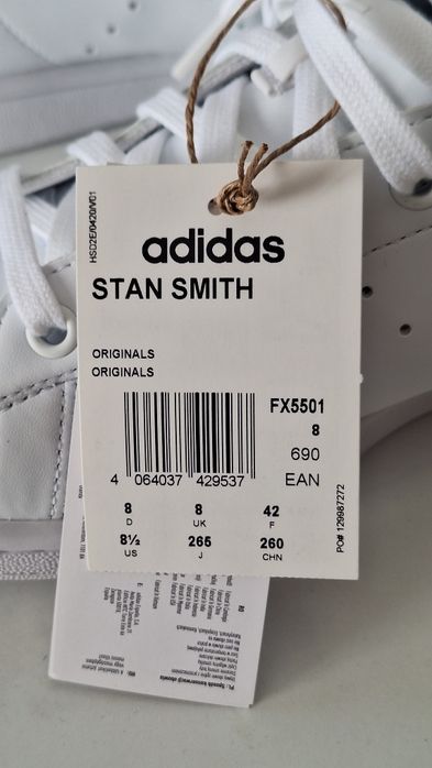 Adidas Stan Smith 42 eu, 8 uk