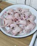 Бөдене еті.Перепелиное мясо.