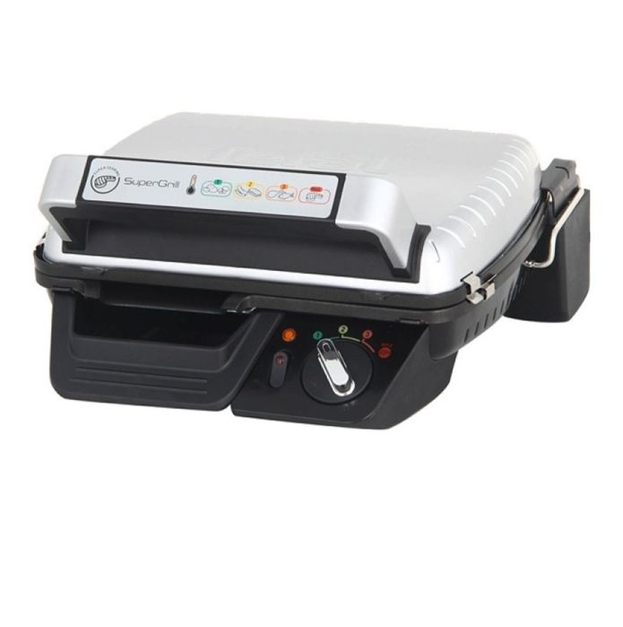 Гриль Tefal SuperGrill Standard GC450B32 (серебристый)