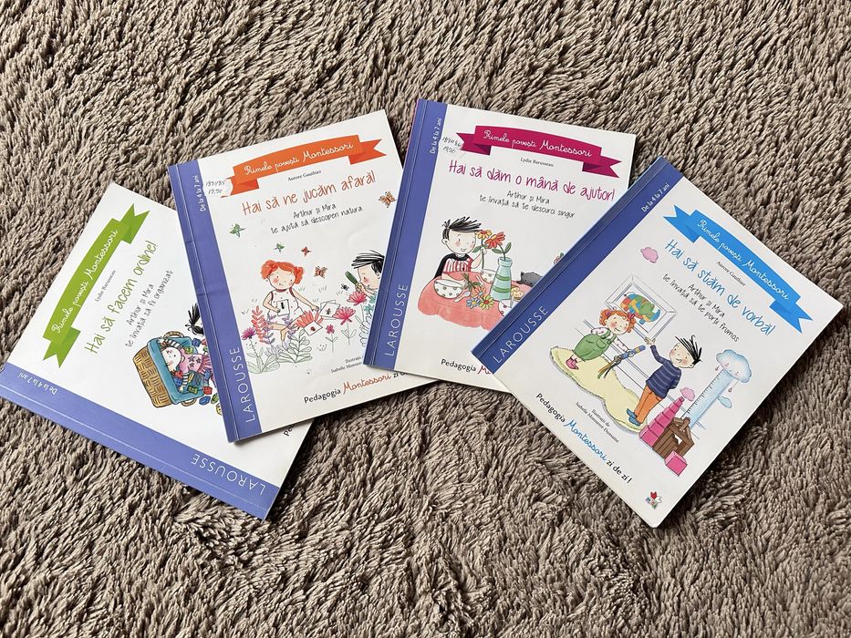 Cărți educative Montessori