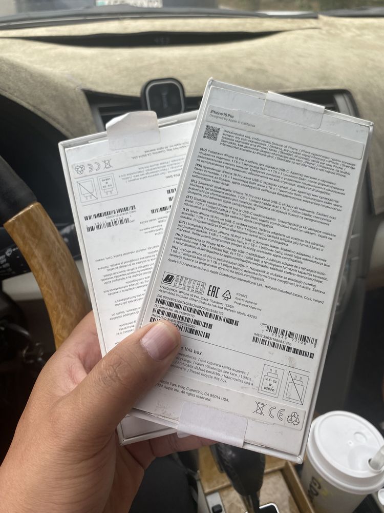 Iphone 16 Pro EAC Sulpak 128Gb нового состояние