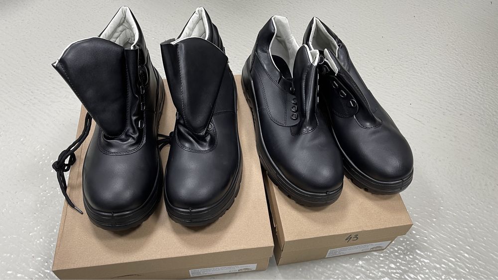 Pantofi Bocanci Nr. 41 43 Lenox Piele Santier Bot Intarit Protectie
