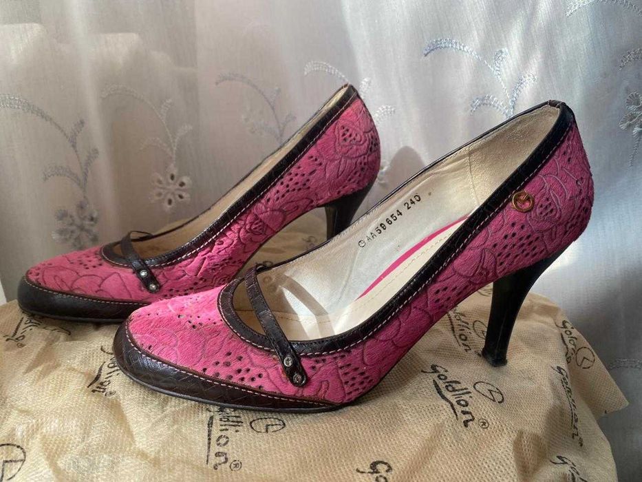 Туфли, натуральная кожа кенгуру б/у