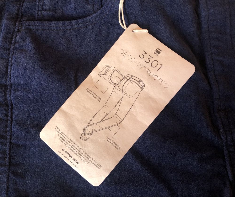 G-Star RAW 3301 High Waist Skiny Colored Jeans ОРИГИНАЛНИ дамски дънки