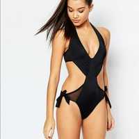 Costum de baie negru