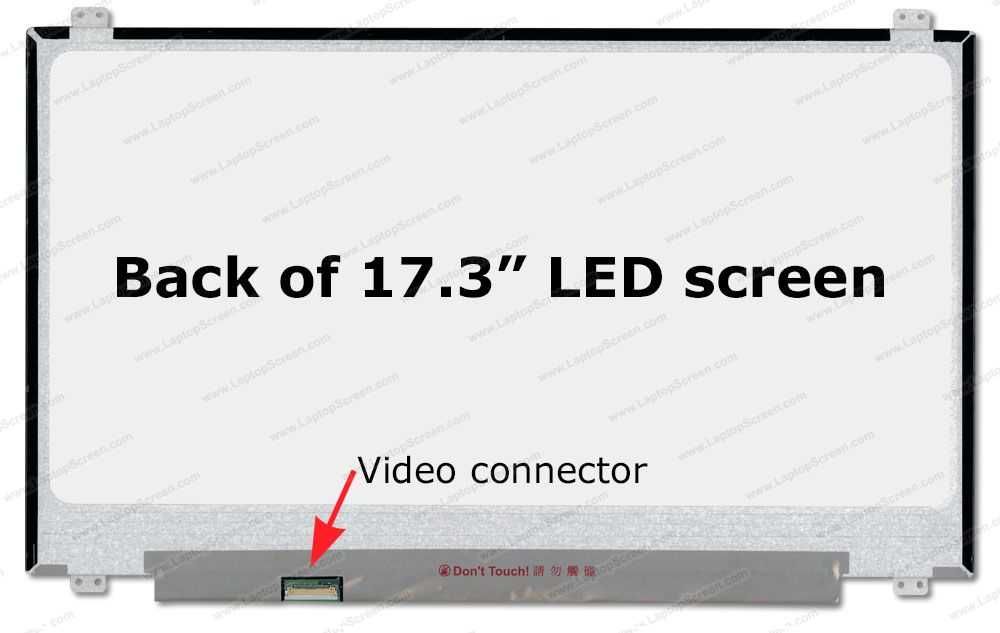 display 17.3 inch slim Lenovo ideapad 110-17 B173RTN02.2 NT173WDM-N21