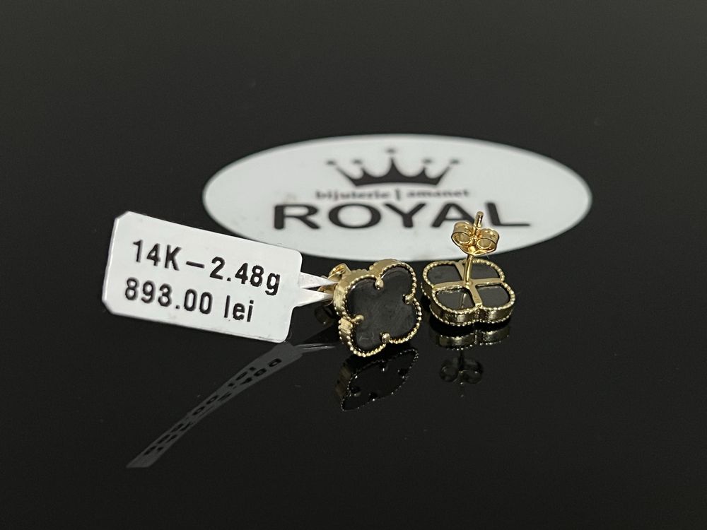 Bijuteria Royal CB : Cercei aur 14k 2,48 grame