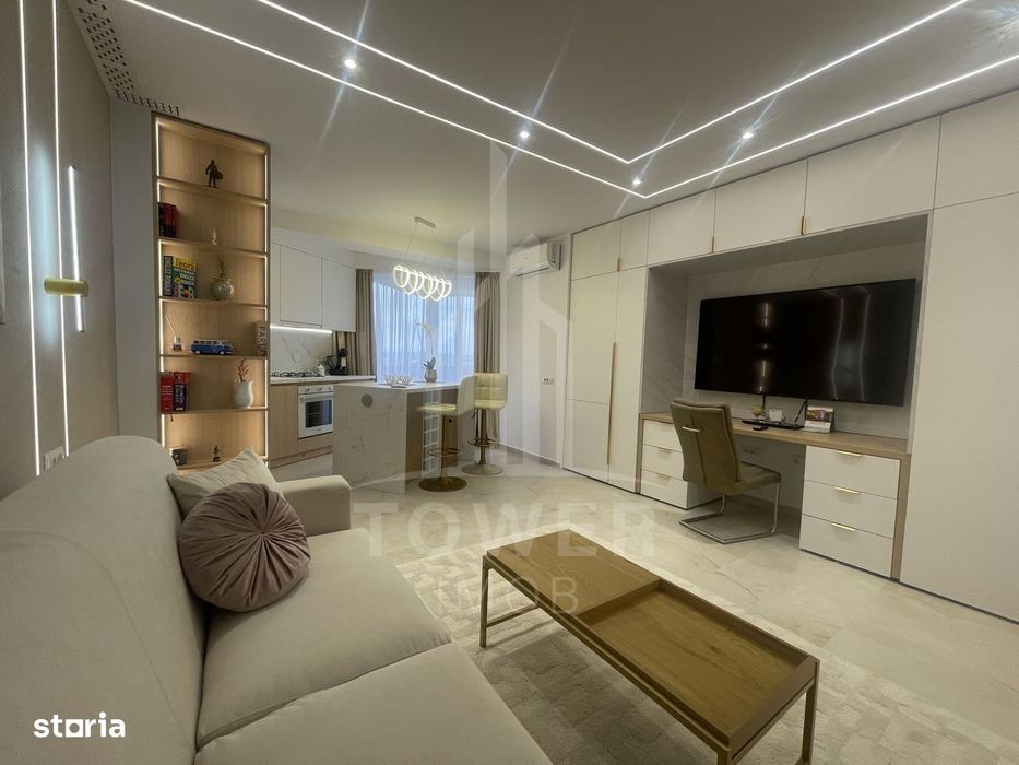 Garsoniera de lux pentru închiriat-in bloc nou-EVO